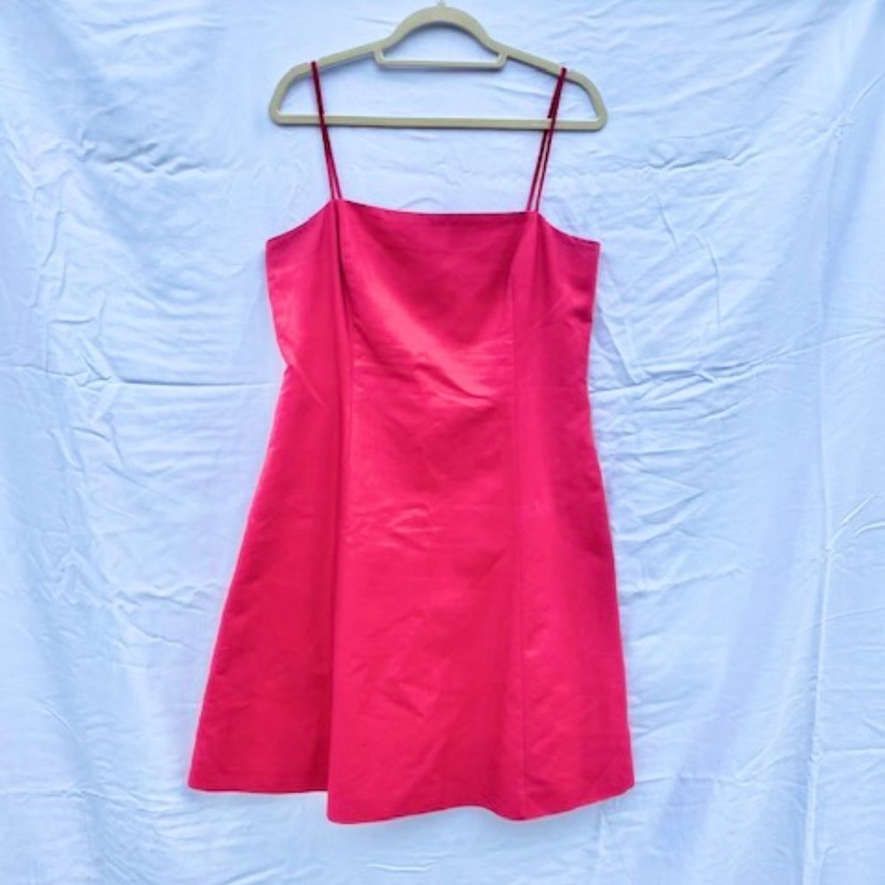 Red Dress Ann Taylor Petites 14P